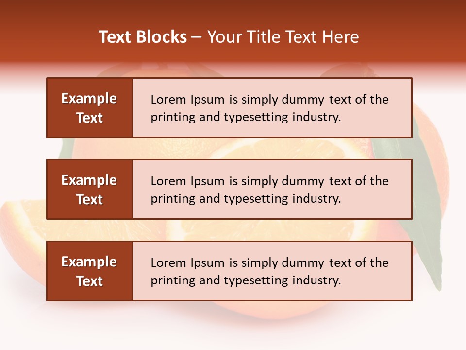 Dessert Juice Vegetarian PowerPoint Template