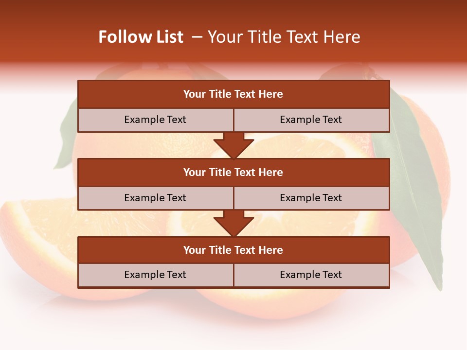 Dessert Juice Vegetarian PowerPoint Template
