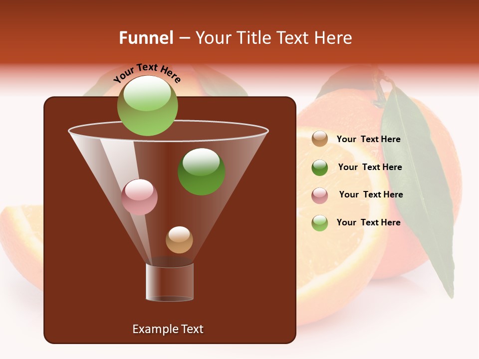 Dessert Juice Vegetarian PowerPoint Template