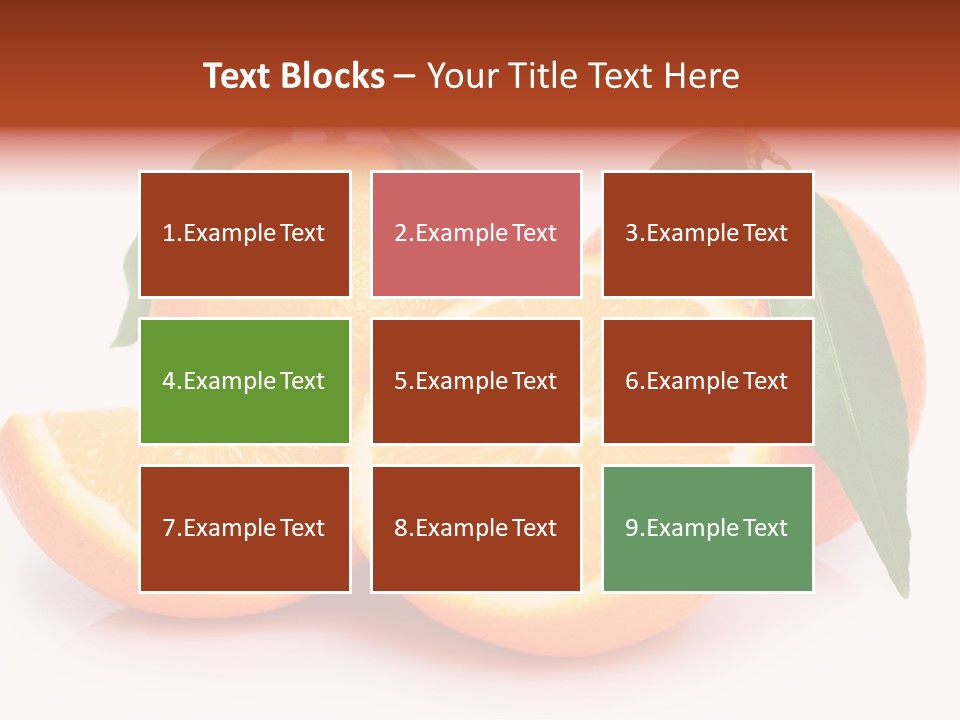 Dessert Juice Vegetarian PowerPoint Template