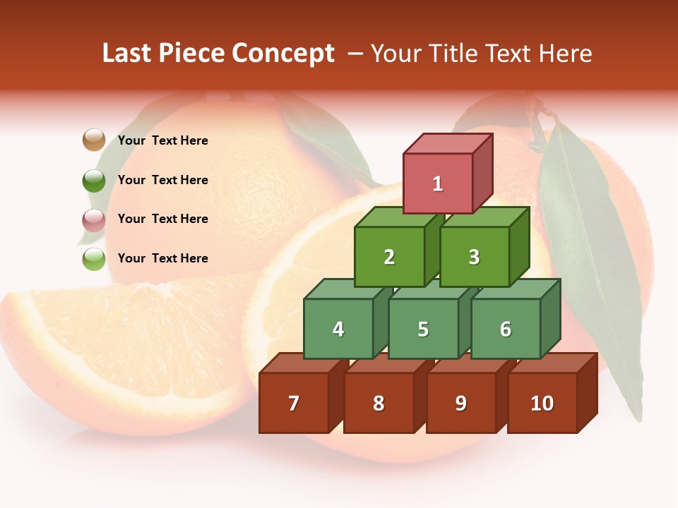 Dessert Juice Vegetarian PowerPoint Template