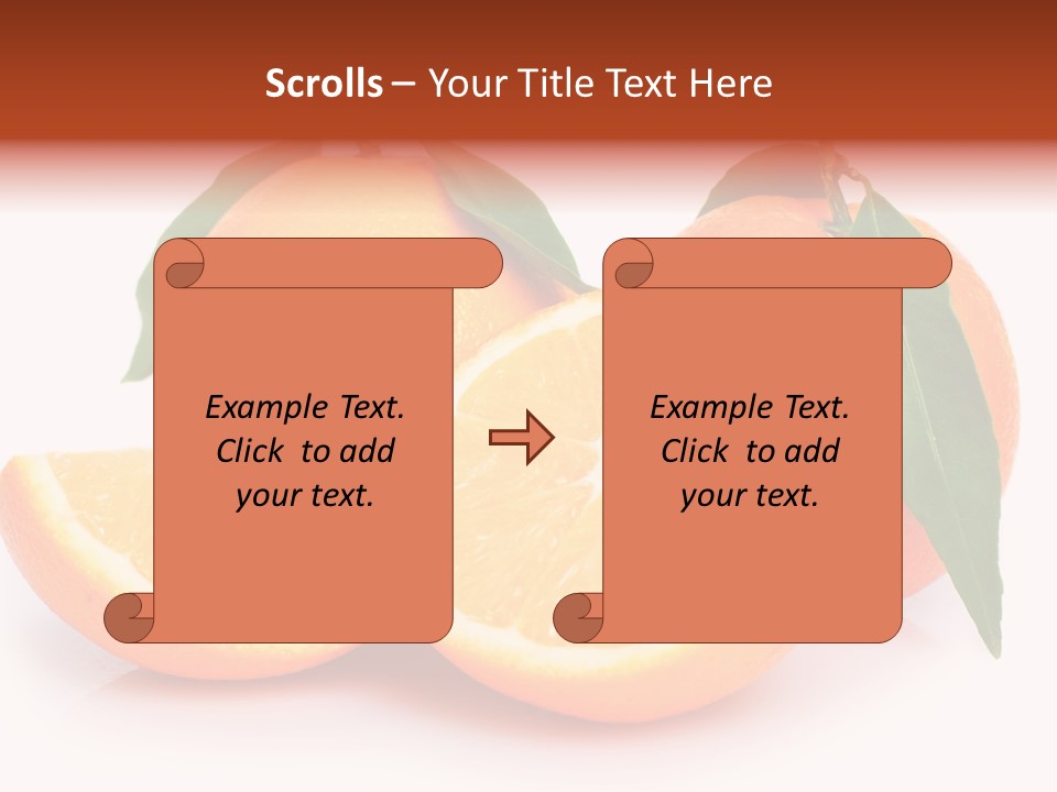 Dessert Juice Vegetarian PowerPoint Template
