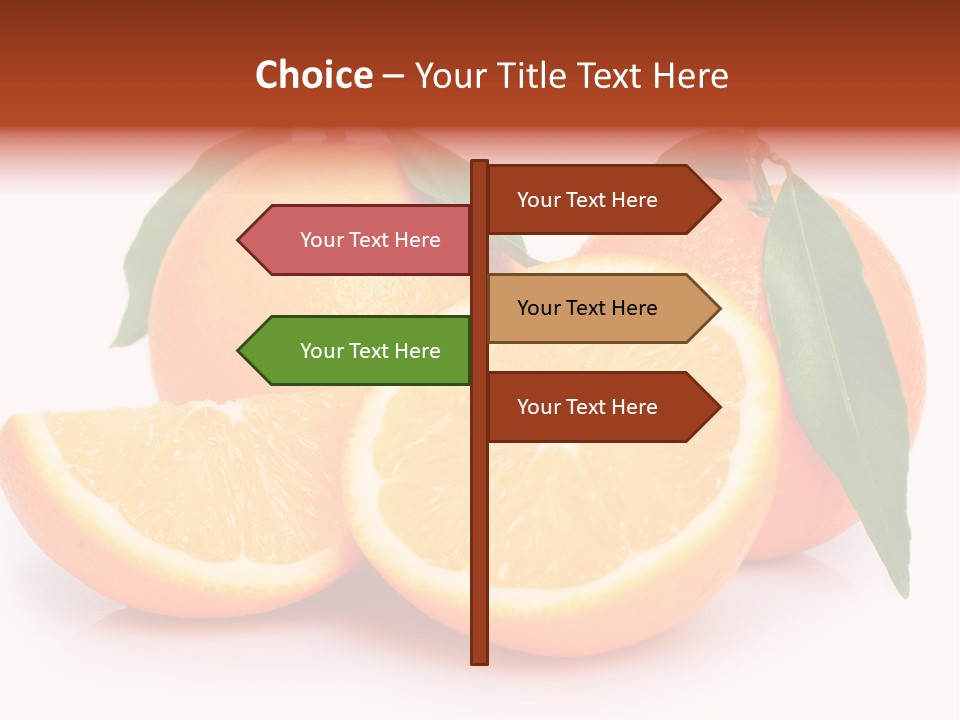 Dessert Juice Vegetarian PowerPoint Template