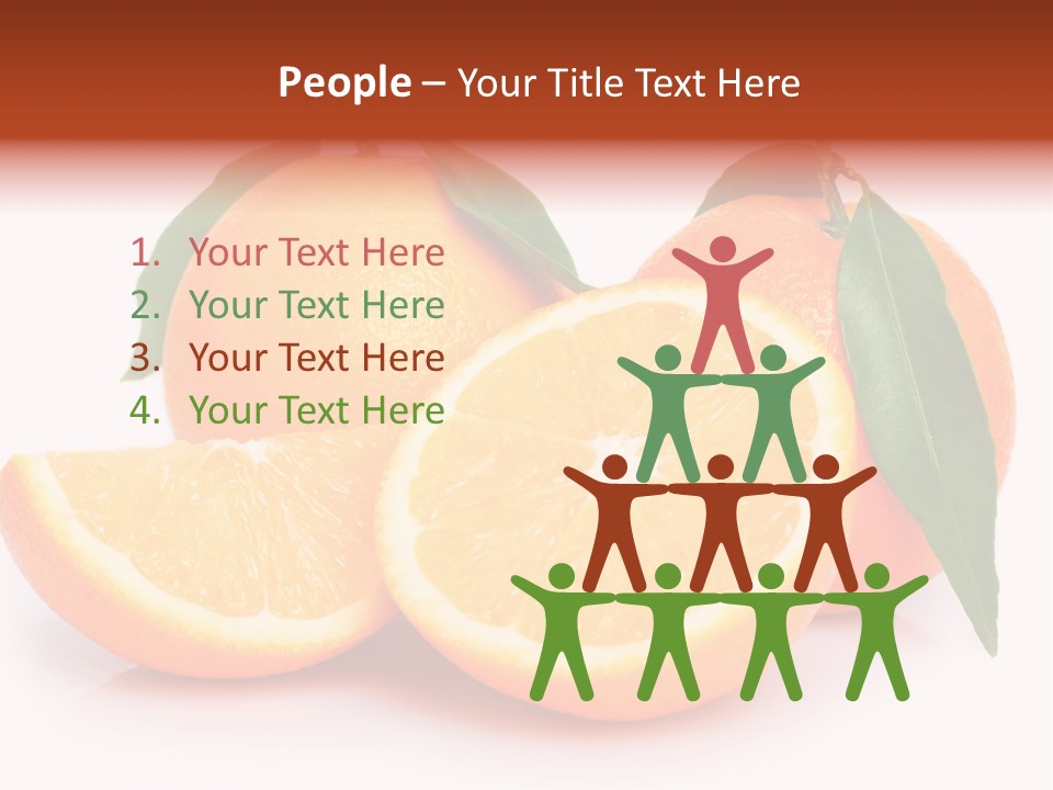 Dessert Juice Vegetarian PowerPoint Template