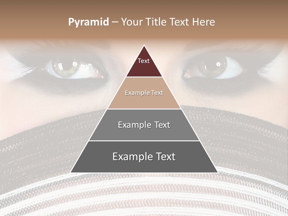 South Sensual Eyeshadow PowerPoint Template