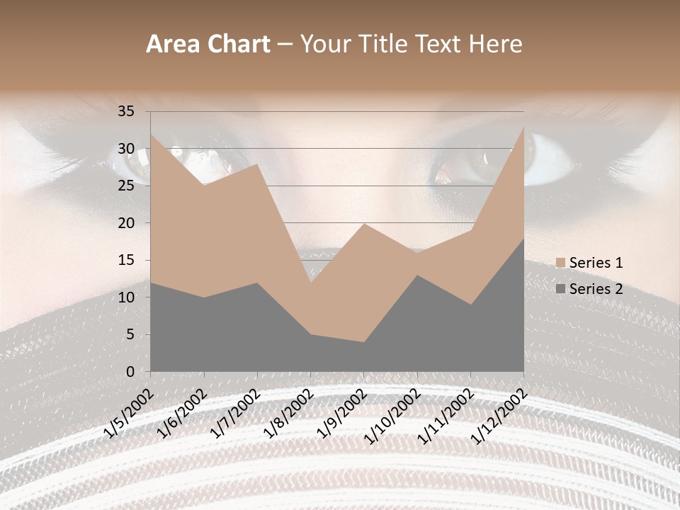 South Sensual Eyeshadow PowerPoint Template