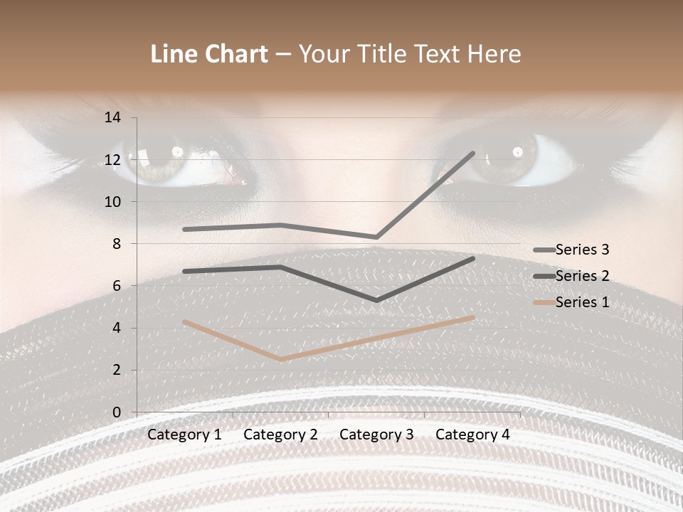South Sensual Eyeshadow PowerPoint Template