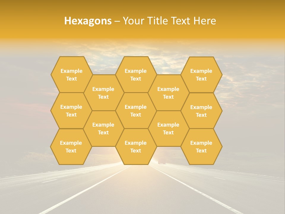 Open Objectives Sun PowerPoint Template