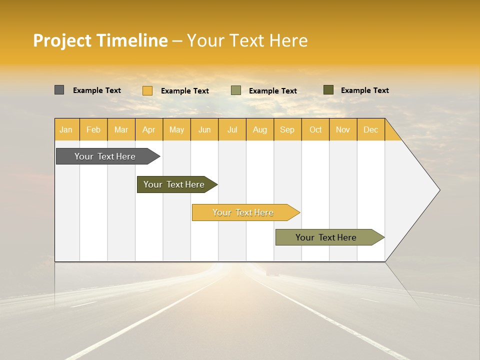Open Objectives Sun PowerPoint Template