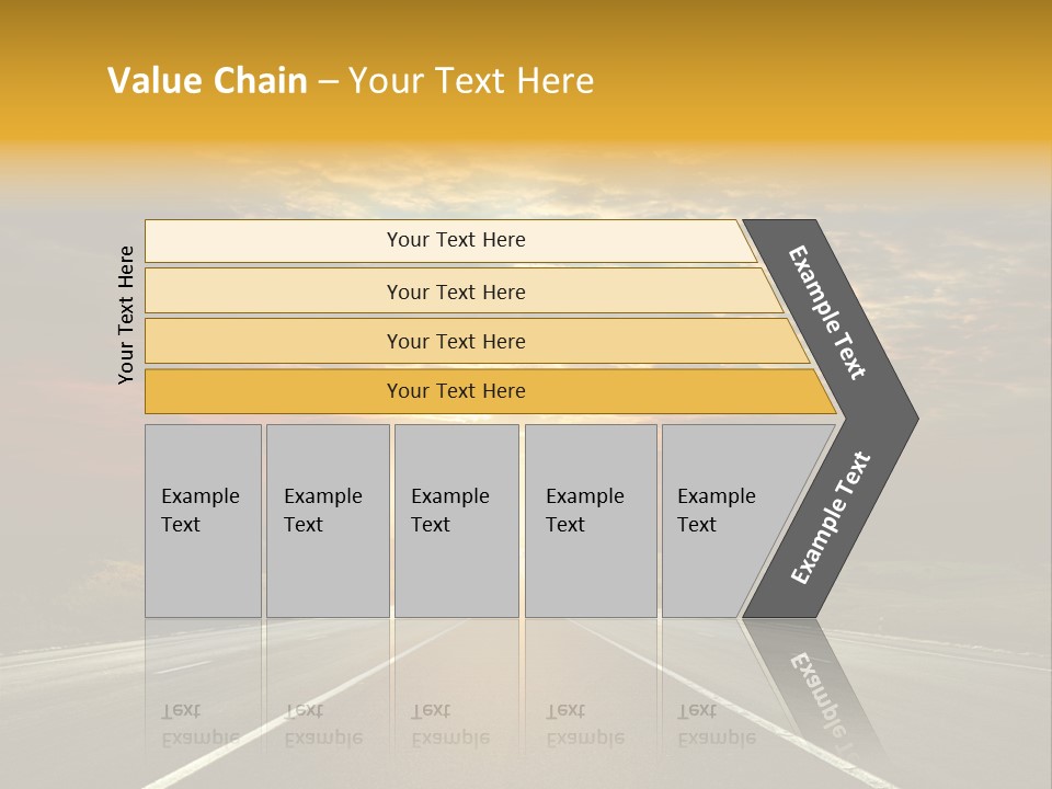 Open Objectives Sun PowerPoint Template