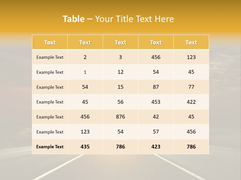 Open Objectives Sun PowerPoint Template