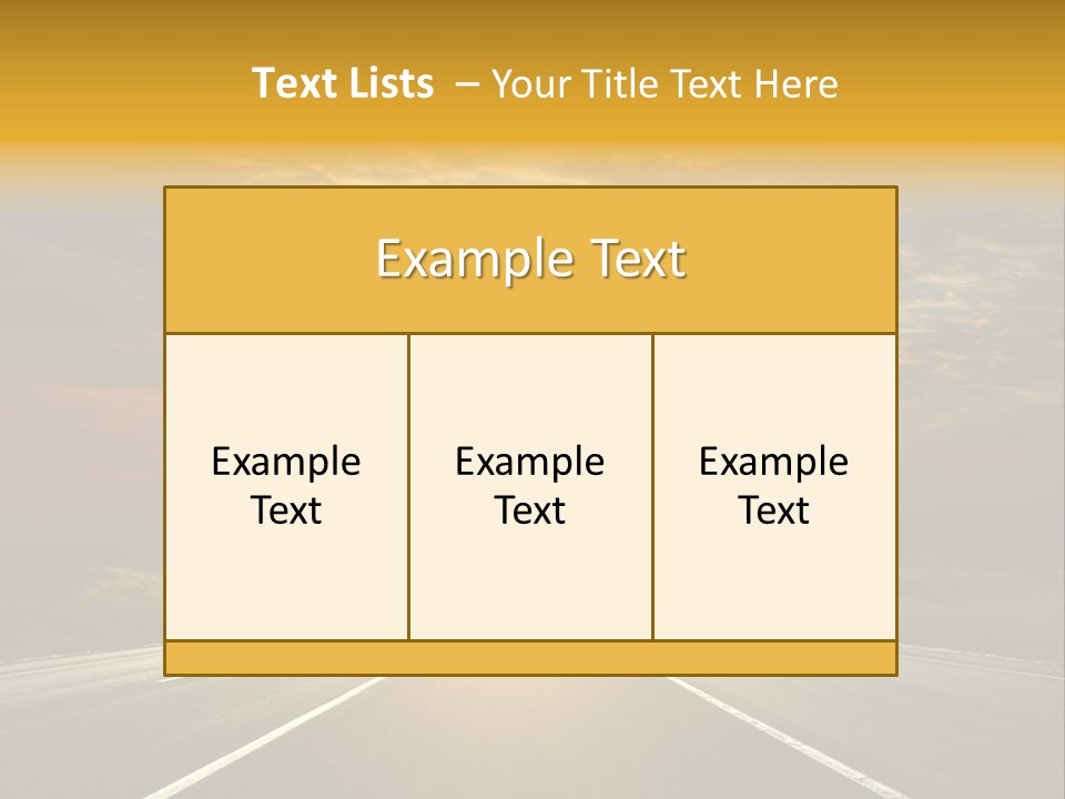 Open Objectives Sun PowerPoint Template