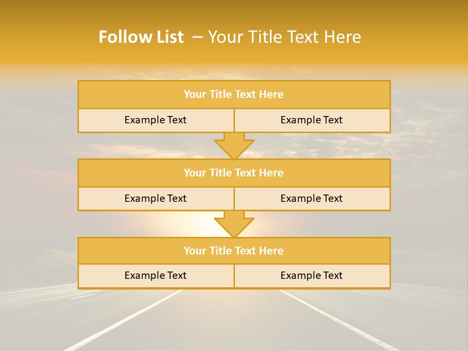 Open Objectives Sun PowerPoint Template