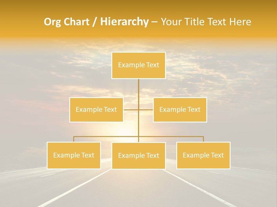 Open Objectives Sun PowerPoint Template