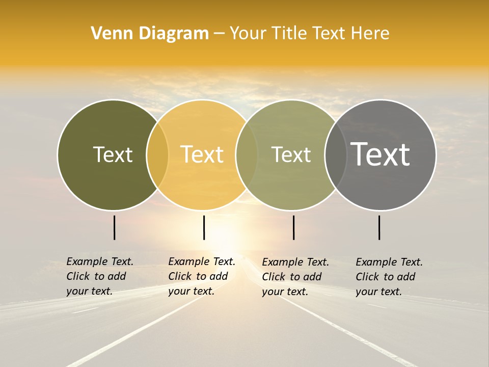 Open Objectives Sun PowerPoint Template