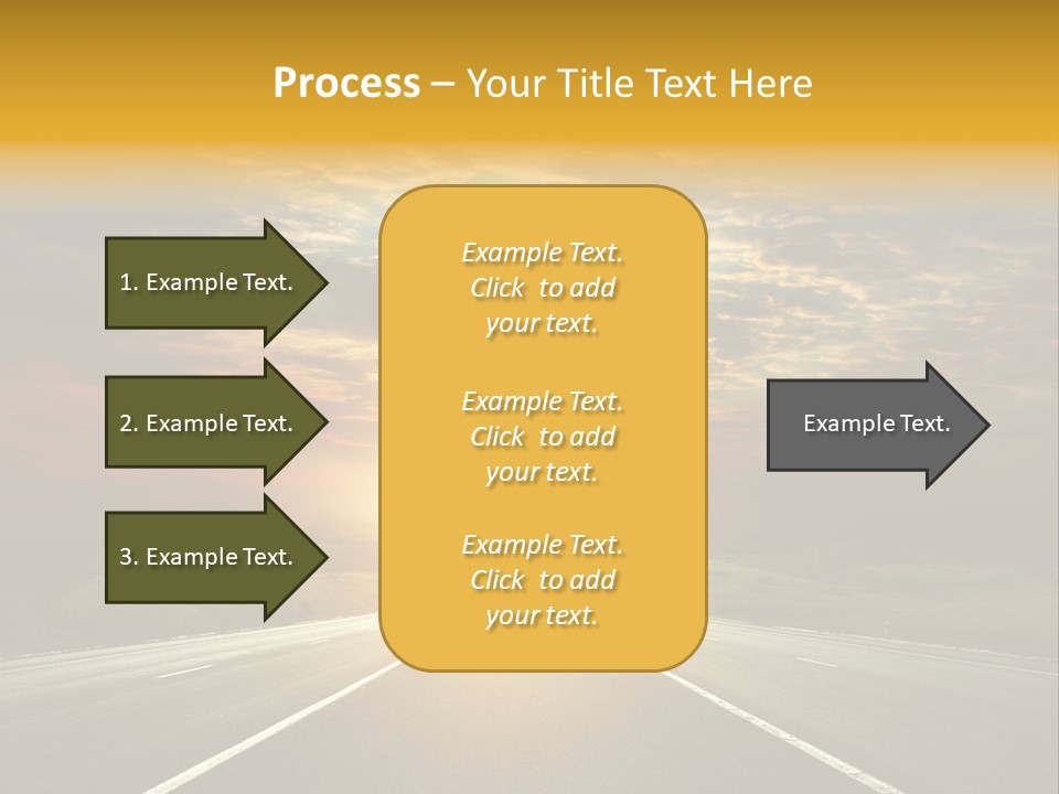 Open Objectives Sun PowerPoint Template