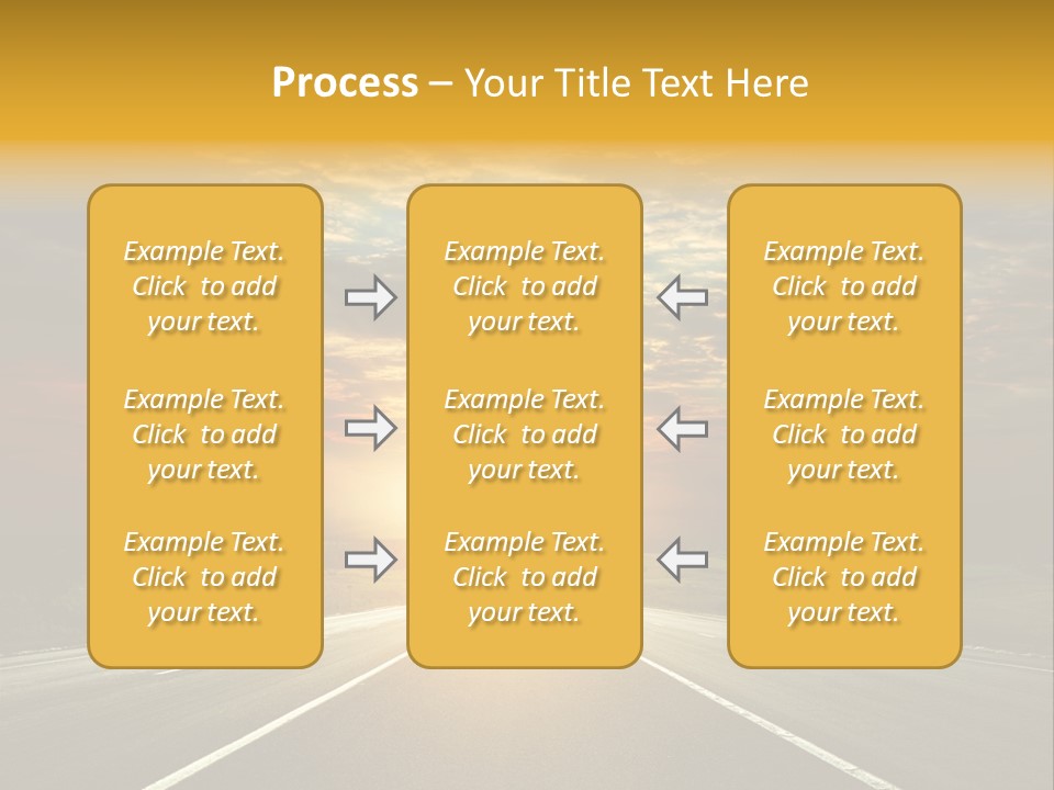 Open Objectives Sun PowerPoint Template