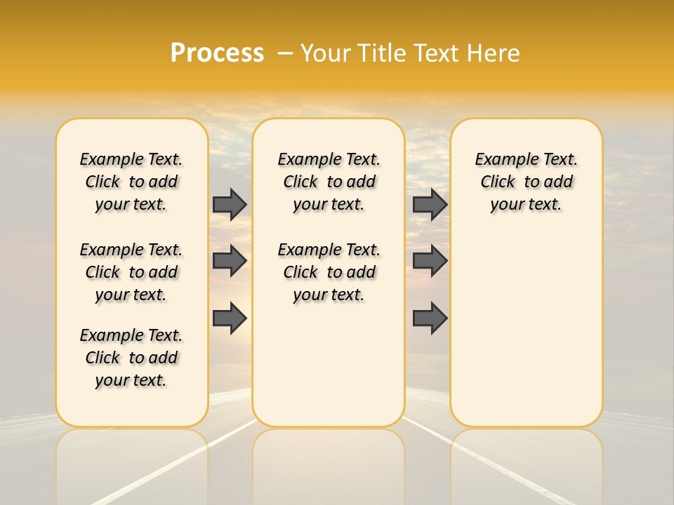 Open Objectives Sun PowerPoint Template