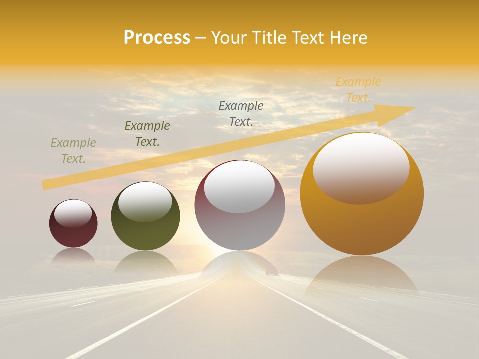 Open Objectives Sun PowerPoint Template