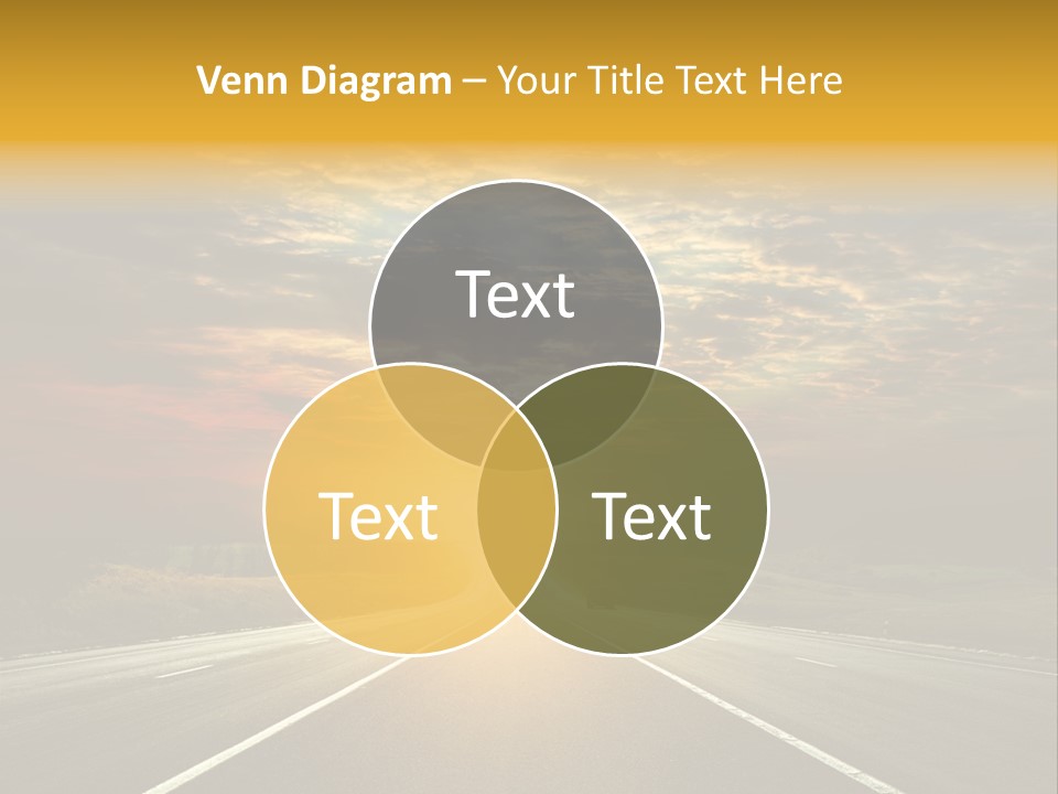 Open Objectives Sun PowerPoint Template