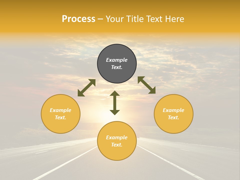 Open Objectives Sun PowerPoint Template