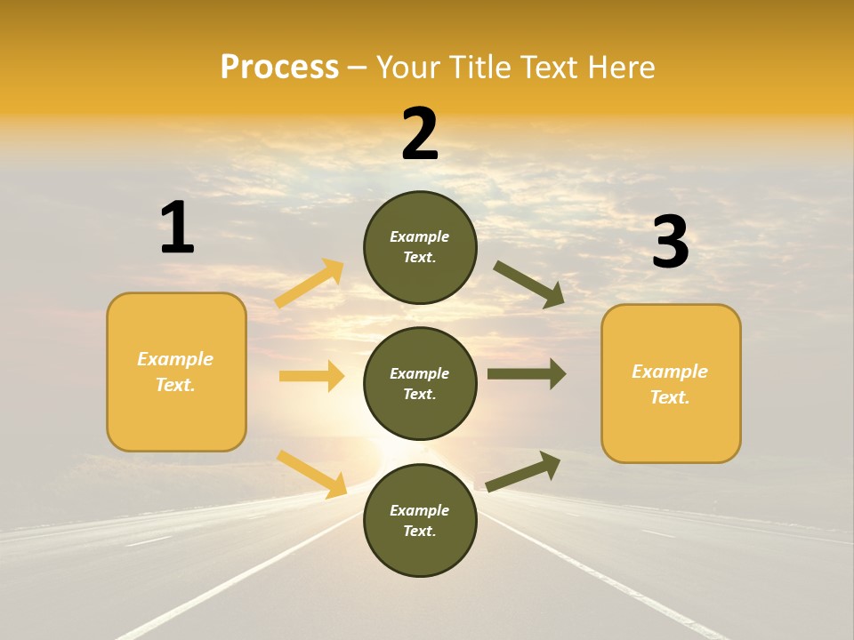 Open Objectives Sun PowerPoint Template