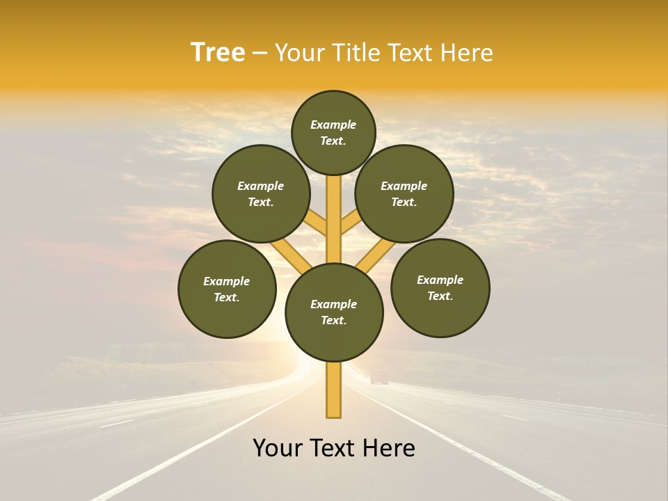 Open Objectives Sun PowerPoint Template