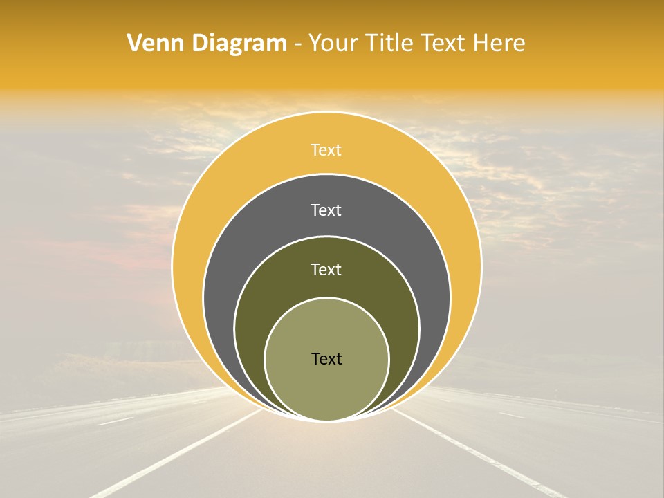 Open Objectives Sun PowerPoint Template