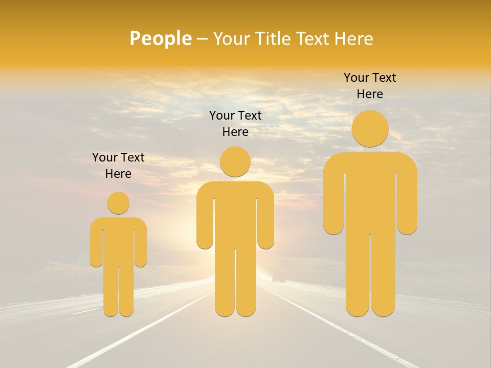 Open Objectives Sun PowerPoint Template