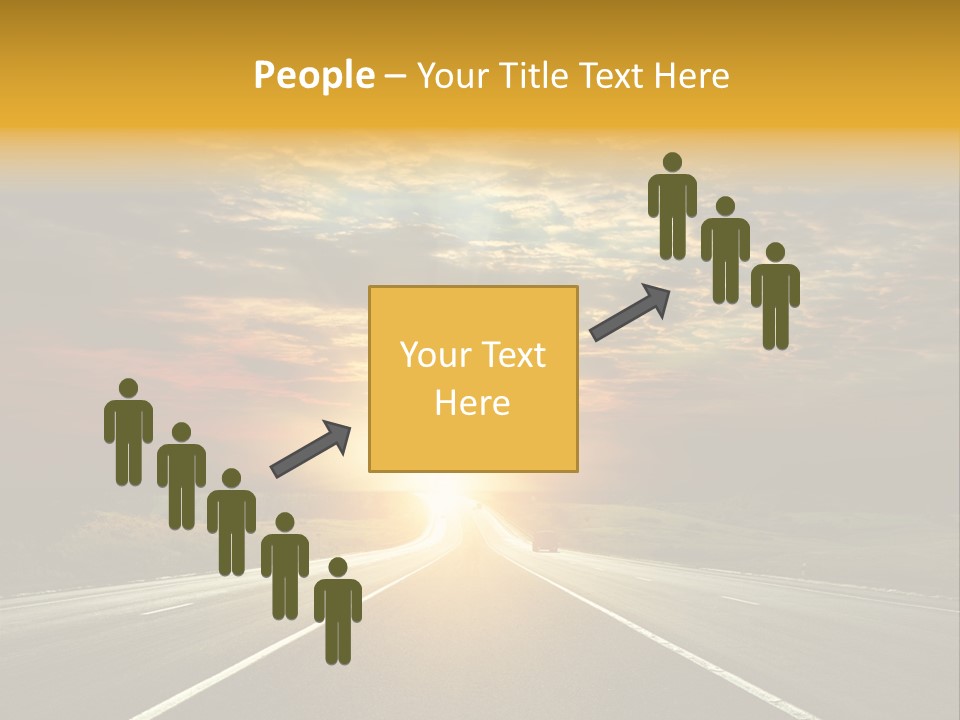 Open Objectives Sun PowerPoint Template