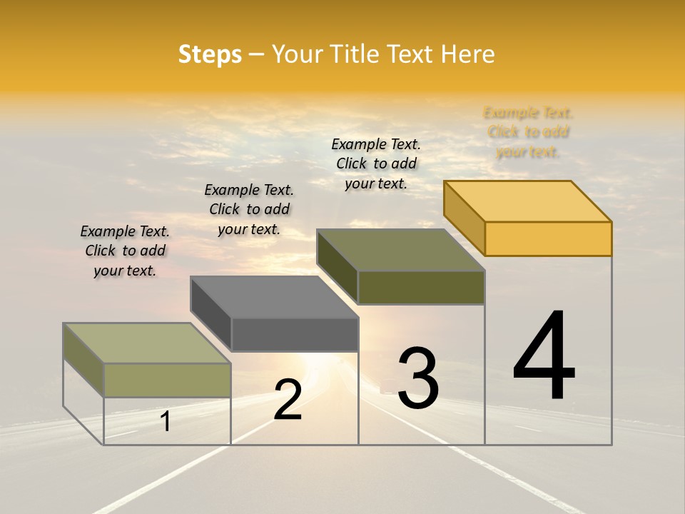 Open Objectives Sun PowerPoint Template