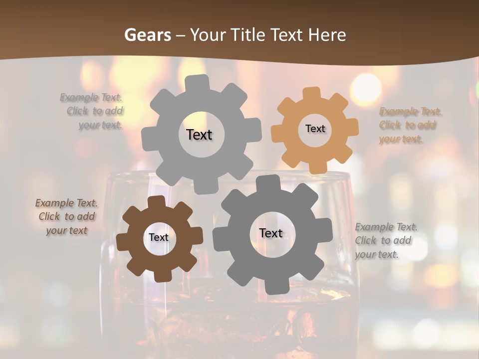 Candy Liquid Sweet PowerPoint Template