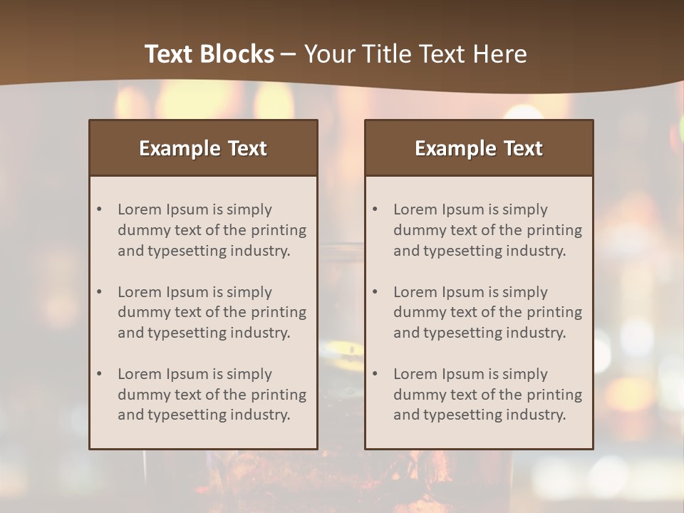 Candy Liquid Sweet PowerPoint Template