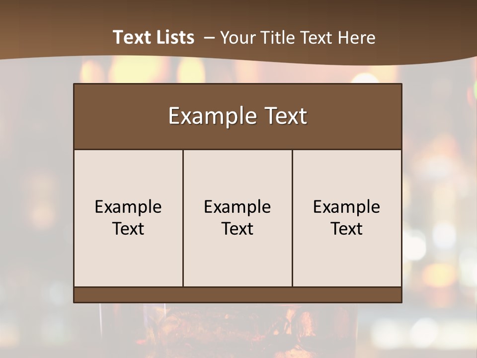 Candy Liquid Sweet PowerPoint Template