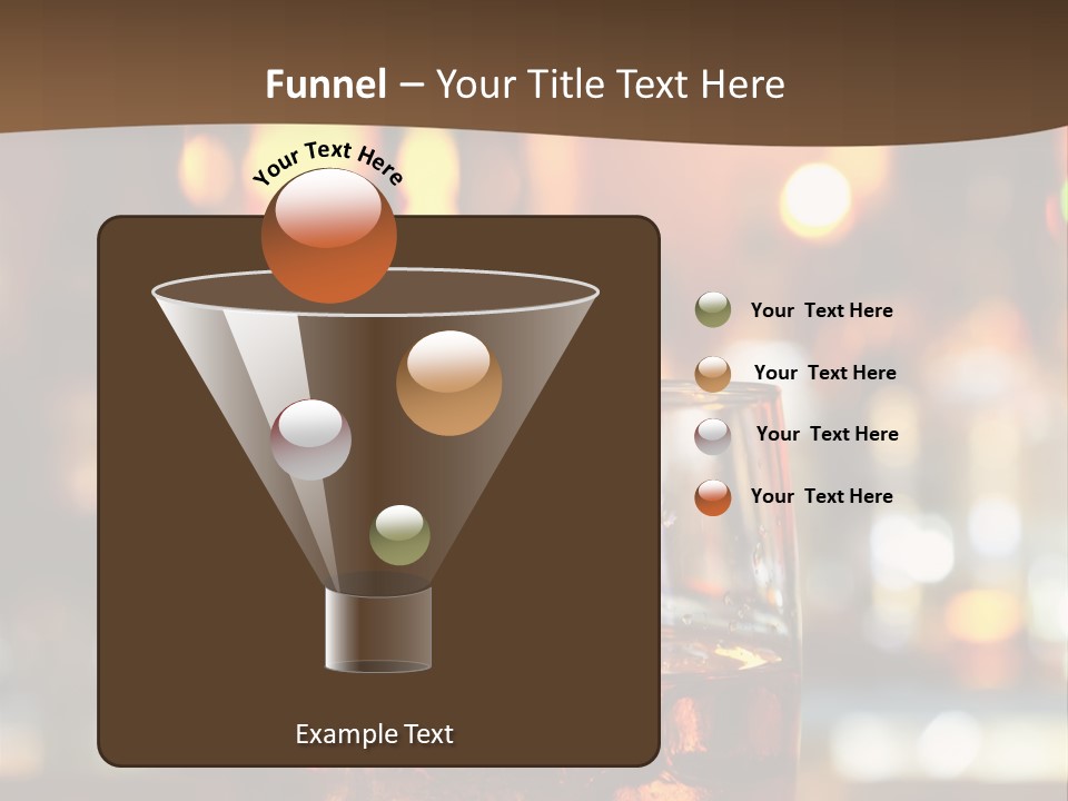 Candy Liquid Sweet PowerPoint Template