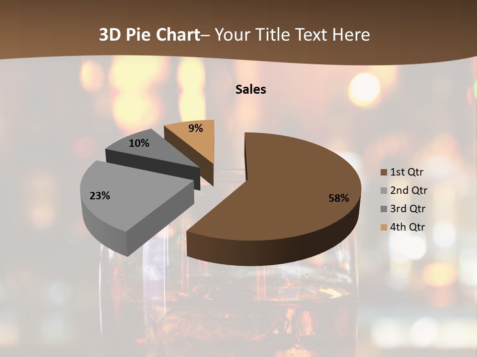 Candy Liquid Sweet PowerPoint Template