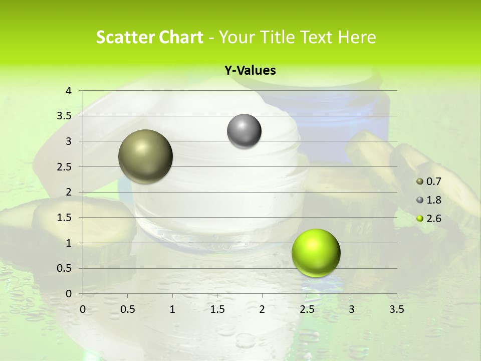 Wet Freshness Makeup PowerPoint Template