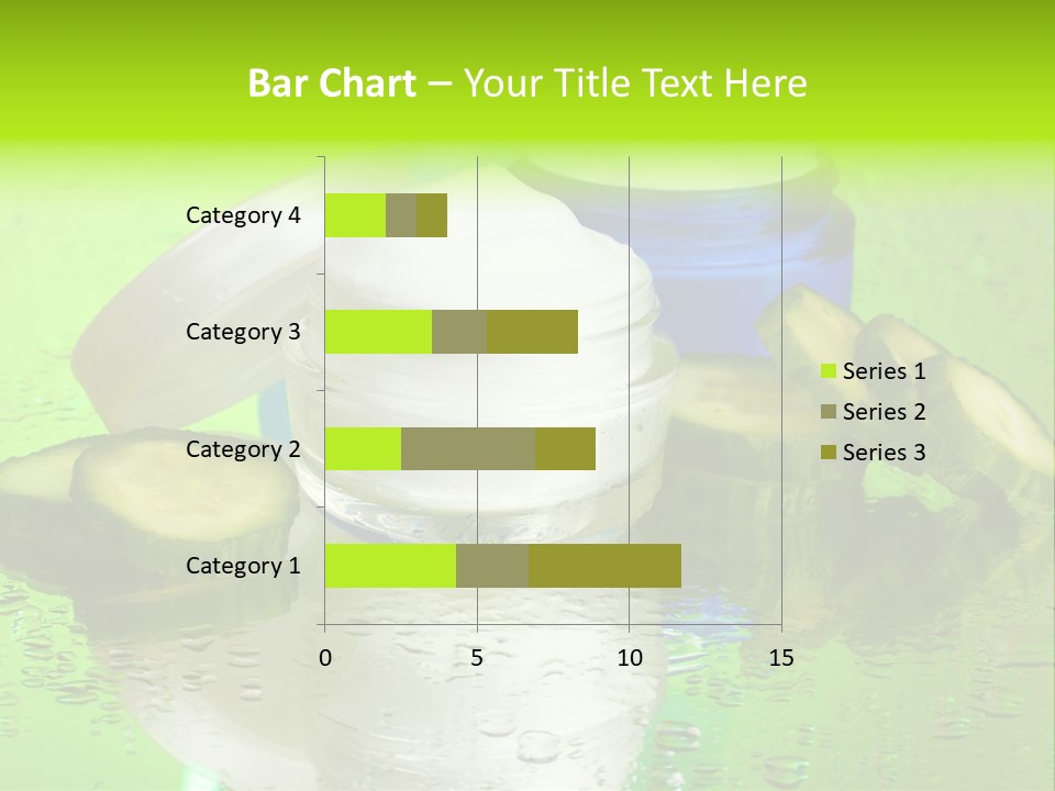 Wet Freshness Makeup PowerPoint Template
