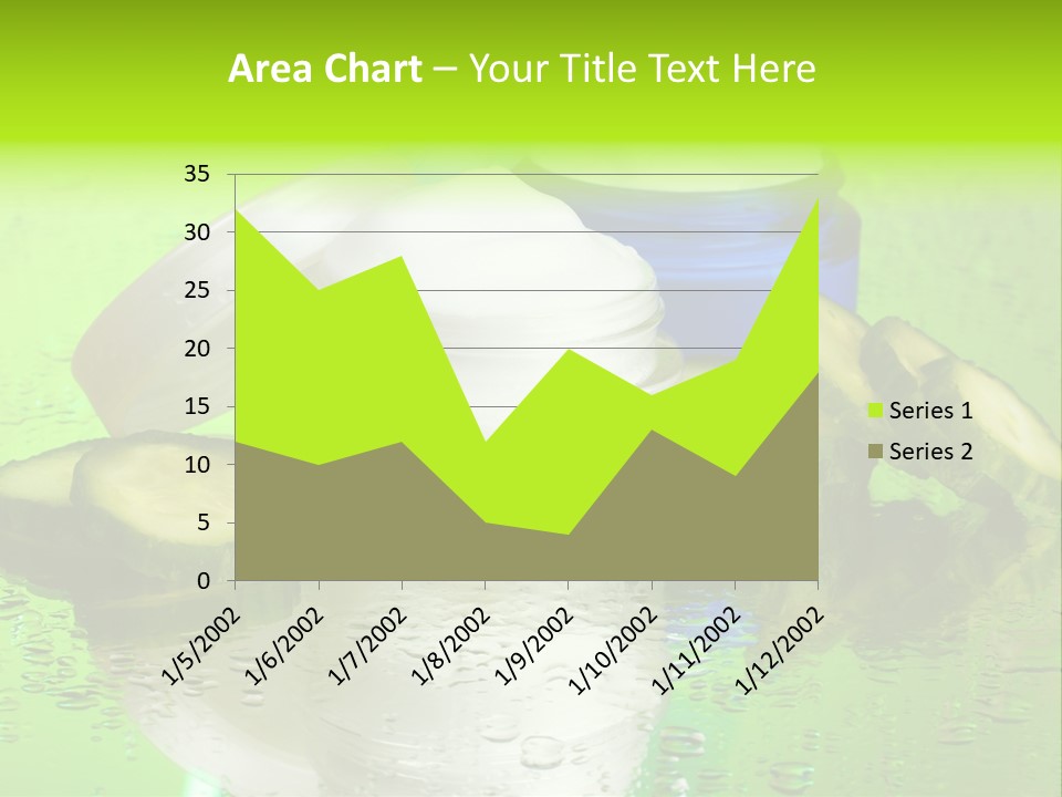 Wet Freshness Makeup PowerPoint Template