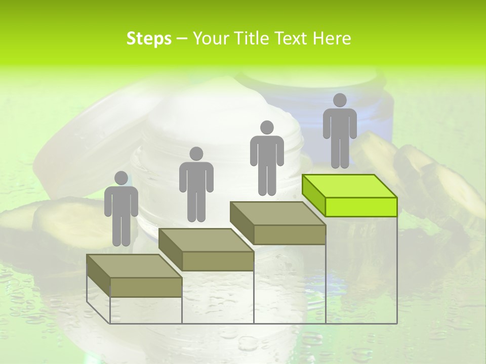 Wet Freshness Makeup PowerPoint Template