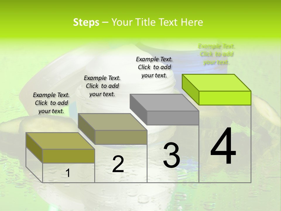 Wet Freshness Makeup PowerPoint Template
