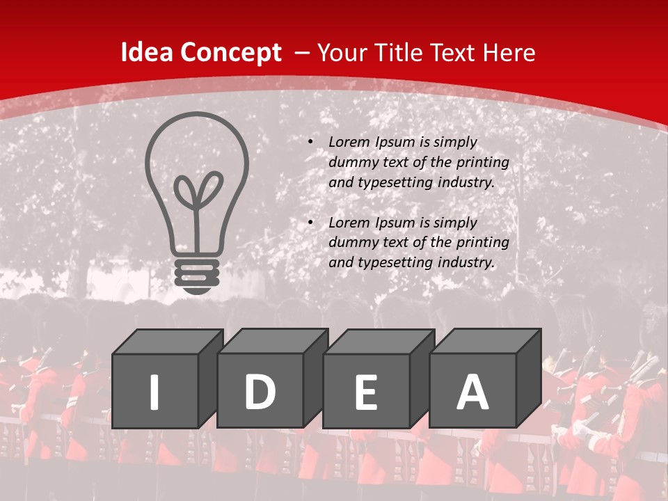 England Travel Europe PowerPoint Template