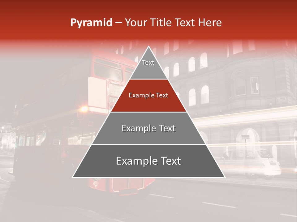 Street Red Old PowerPoint Template