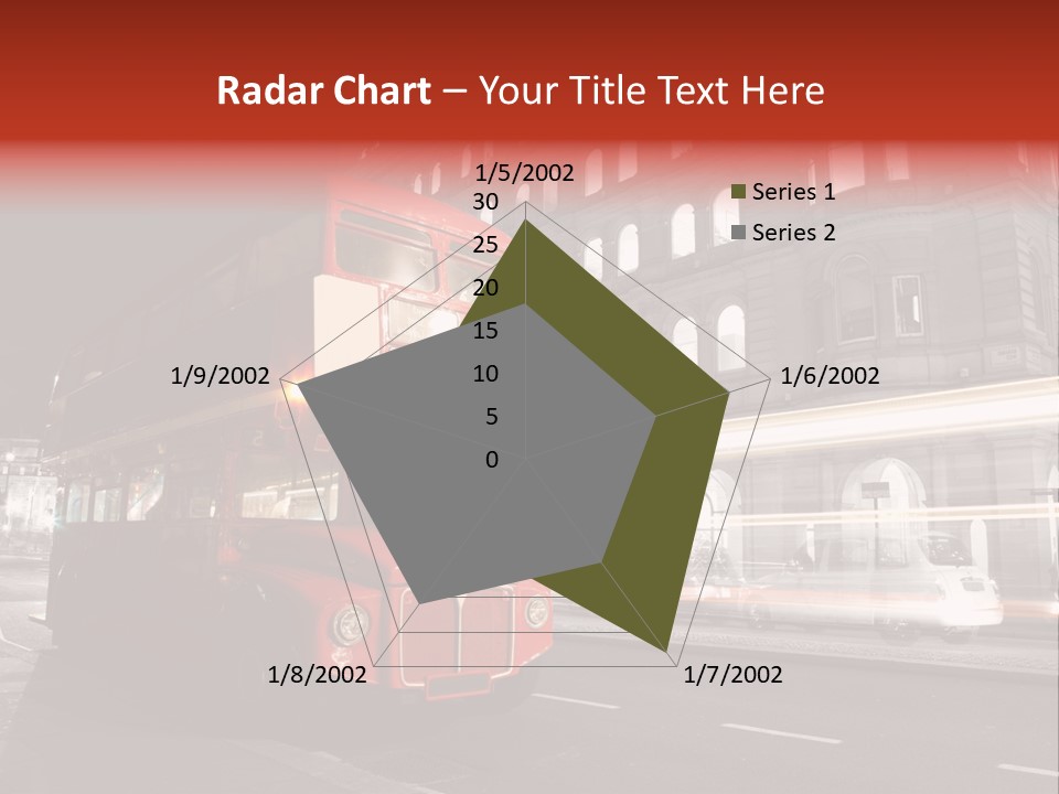 Street Red Old PowerPoint Template