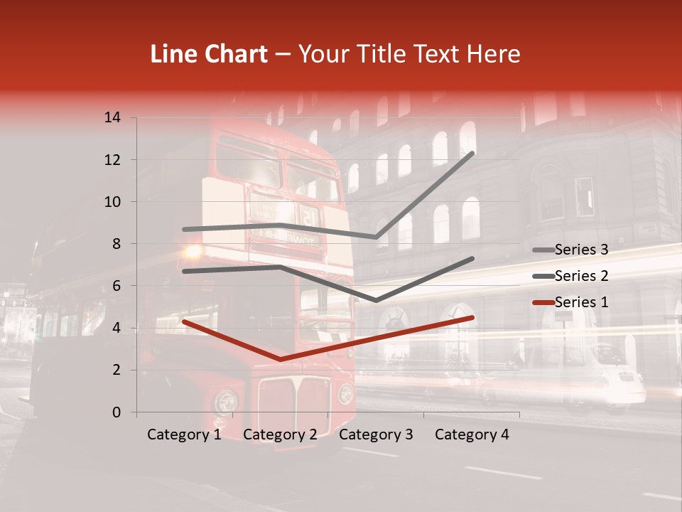 Street Red Old PowerPoint Template