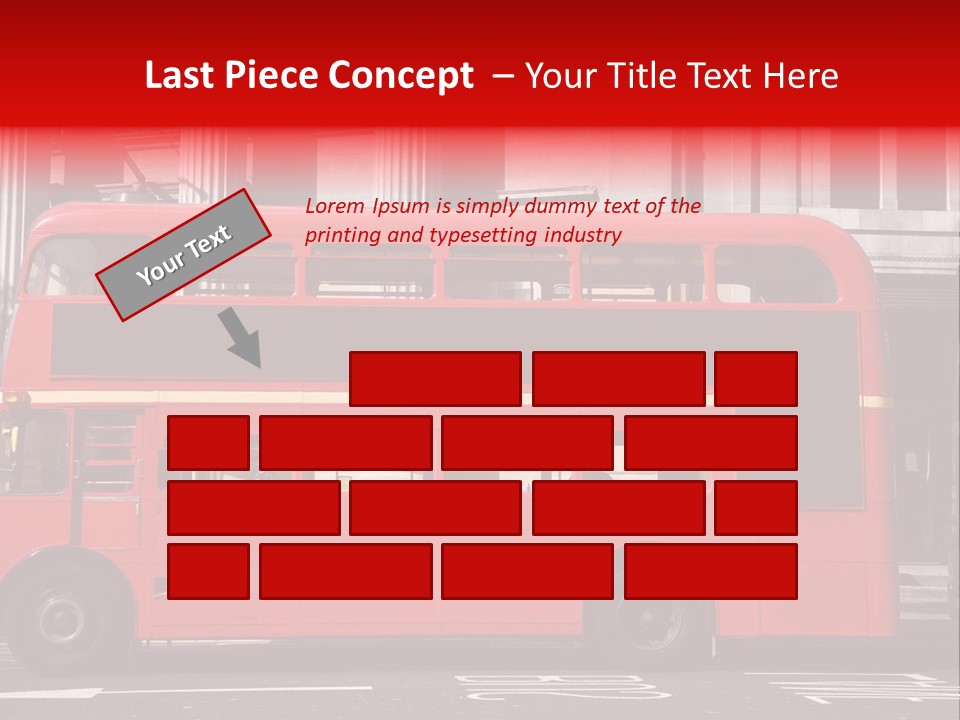 Travel Red West PowerPoint Template