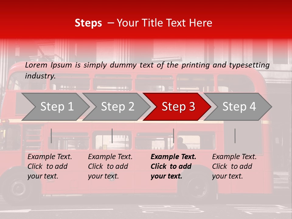 Travel Red West PowerPoint Template