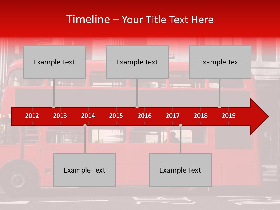 Travel Red West PowerPoint Template