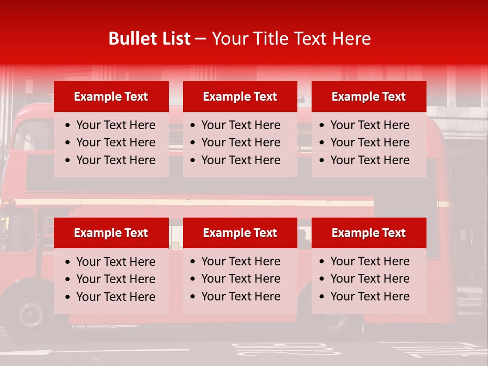 Travel Red West PowerPoint Template