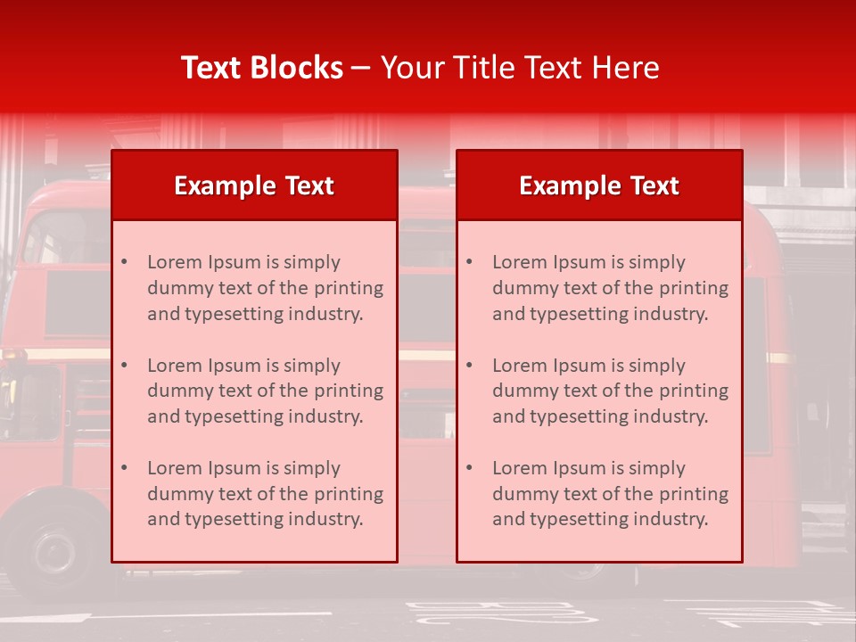 Travel Red West PowerPoint Template